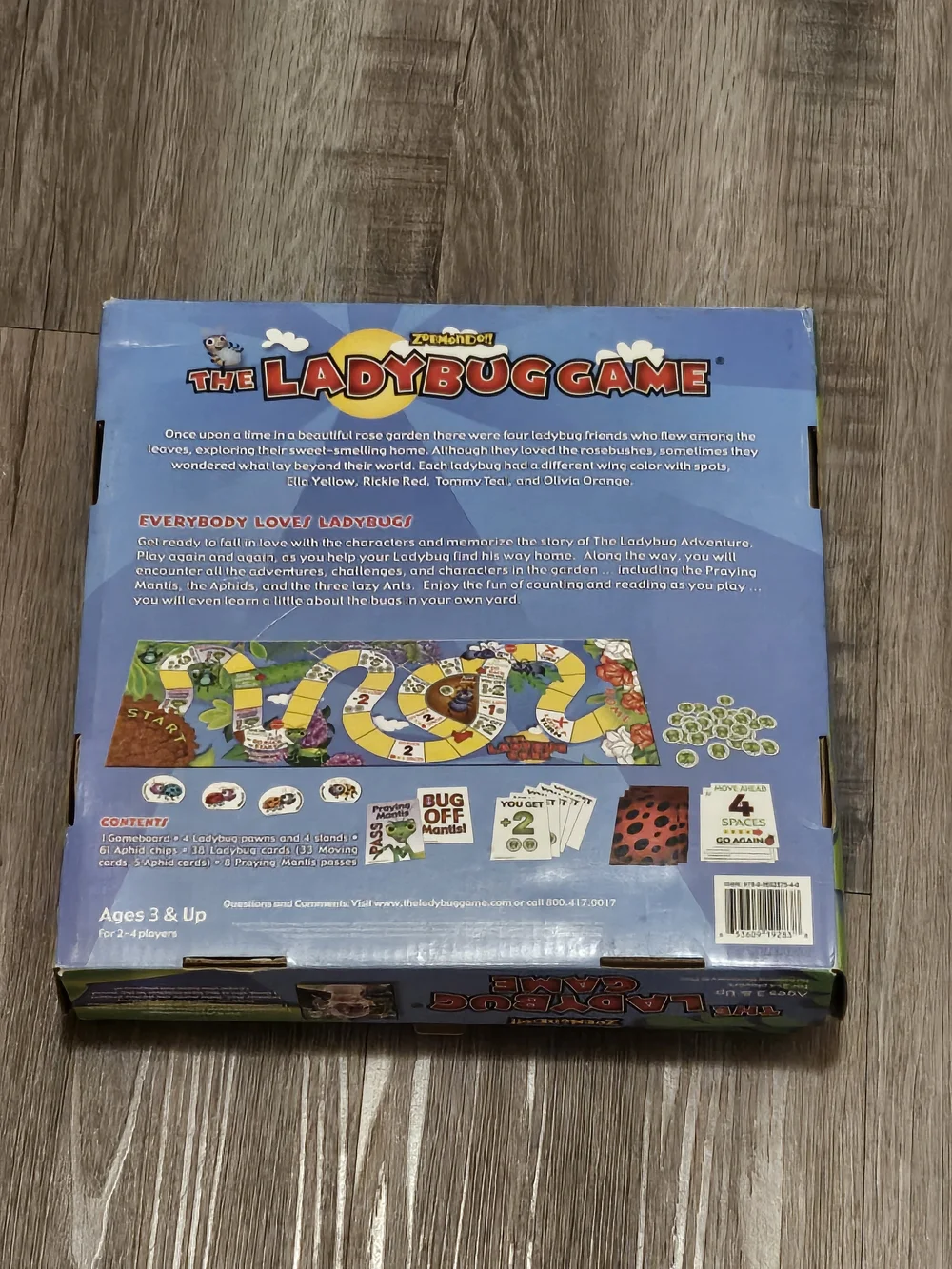 The Ladybug Game by – Colorful Blue Box